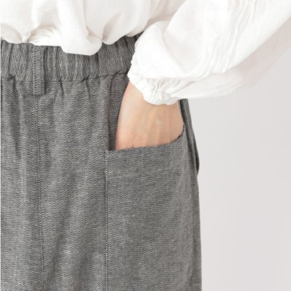 🇯🇵 Studio CLIP cotton linen pants - Picture 8 of 16
